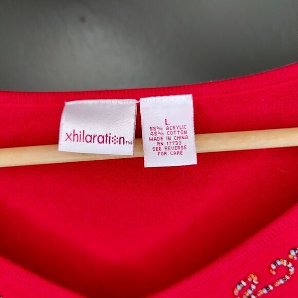 Xhilaration Y2K Fringe Beaded Boho Top - Picture 7 of 7